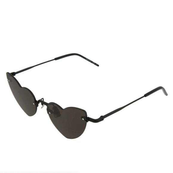 Saint Laurent Women\'s Black Heart Sunglasses!